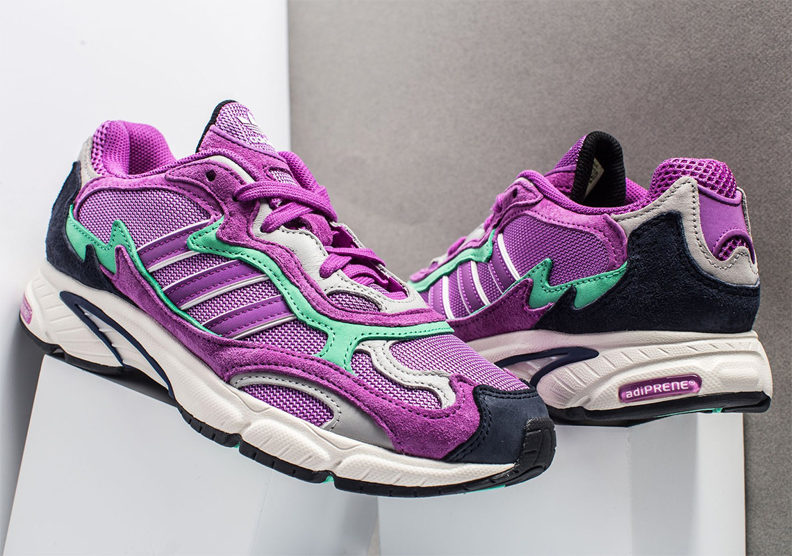 Adidas Temper Run Purple Teal 2