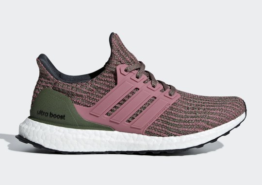 The adidas Ultra Boost 4.0 Returns This Month In Olive And Pink