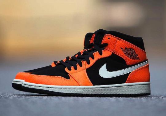 Shattered Backboard Vibes On This Air Jordan 1 Mid