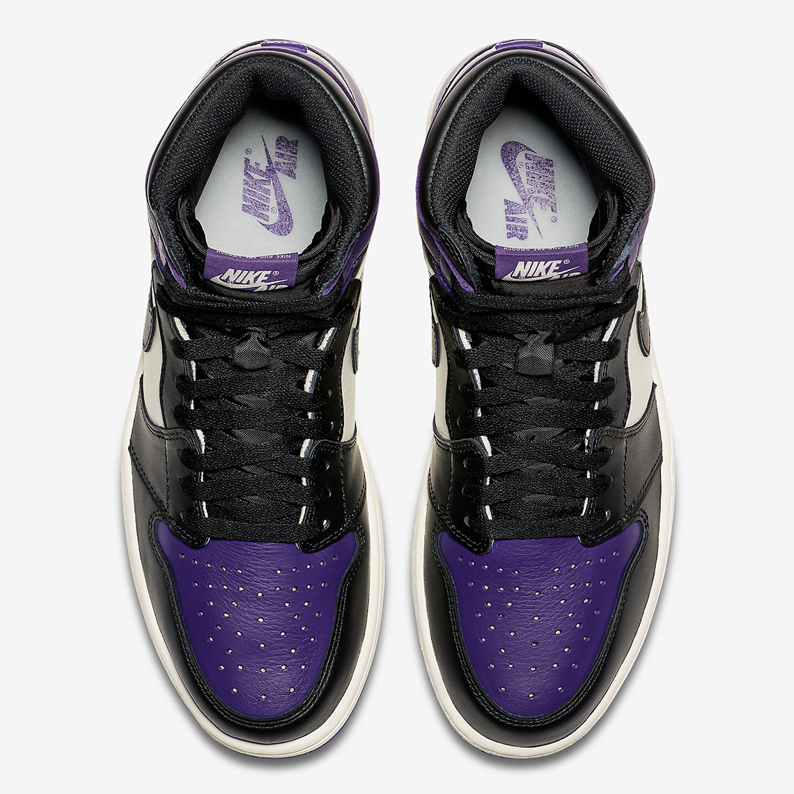 Air Jordan 1 Court Purple Photos + 