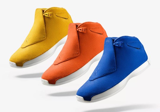 The Numbers And Letters On The Air Jordan 18 “Suede” Pack Have A Hidden Meaning