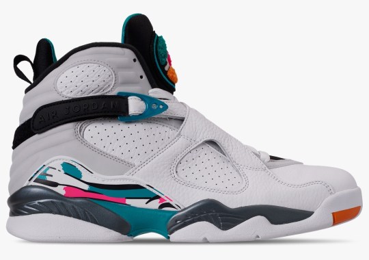 The Air Jordan 8 “South Beach” Is Releasing In Full Family Sizes