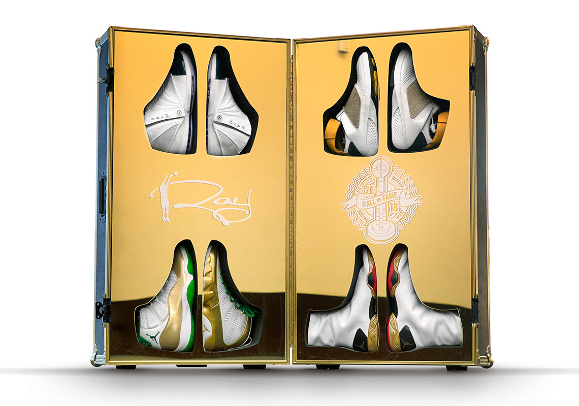 Ray Allen Jordan Hall of Fame Shoes 
