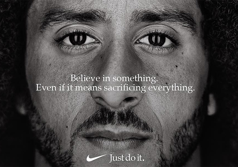 Colin Kaepernick Featured In Nike "Just Do It" Ad