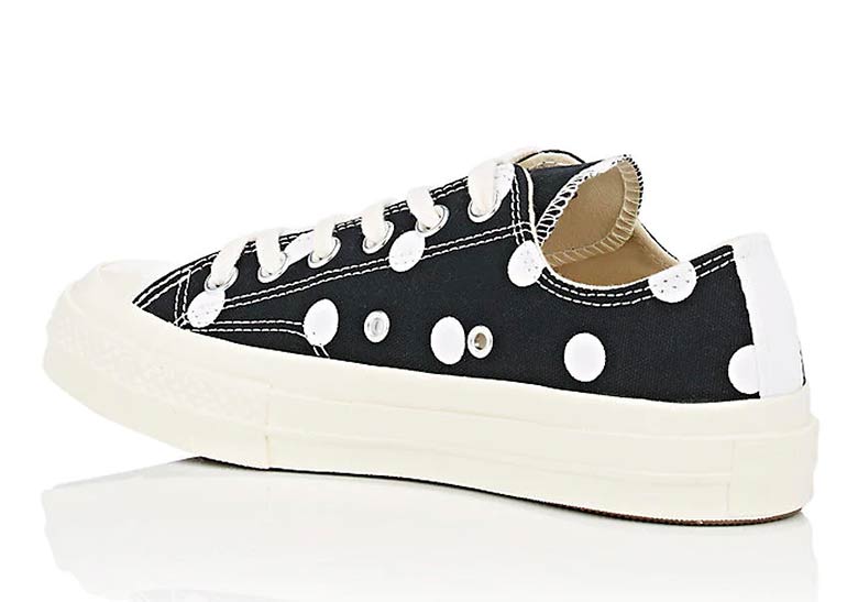 comme des garcons polka dot sneakers