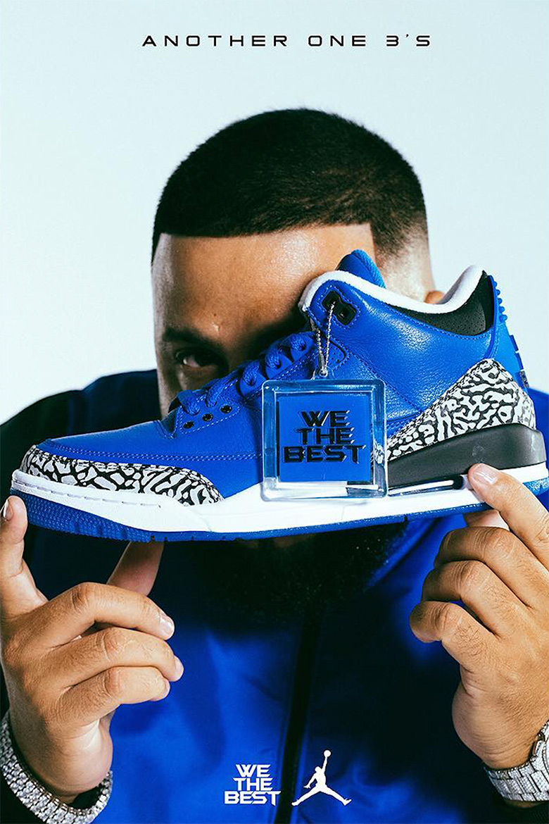 dj khaled we the best jordan 3s