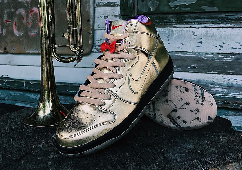 Humidity Nike Dunk High Jazz Trumpet | SneakerNews.com
