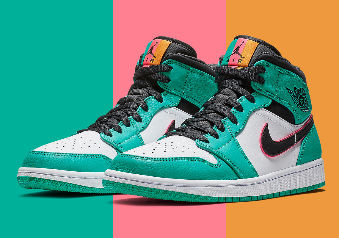 Air Jordan 1 Mid South Beach 852542 306 Buy Now SneakerNews