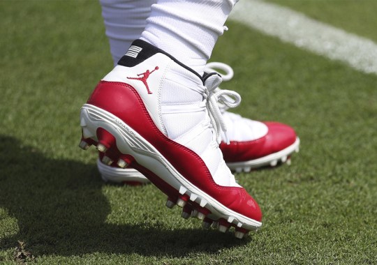 Jordan Brand’s Cleats For NFL Players Will Now Feature Jumpman Logos On Field