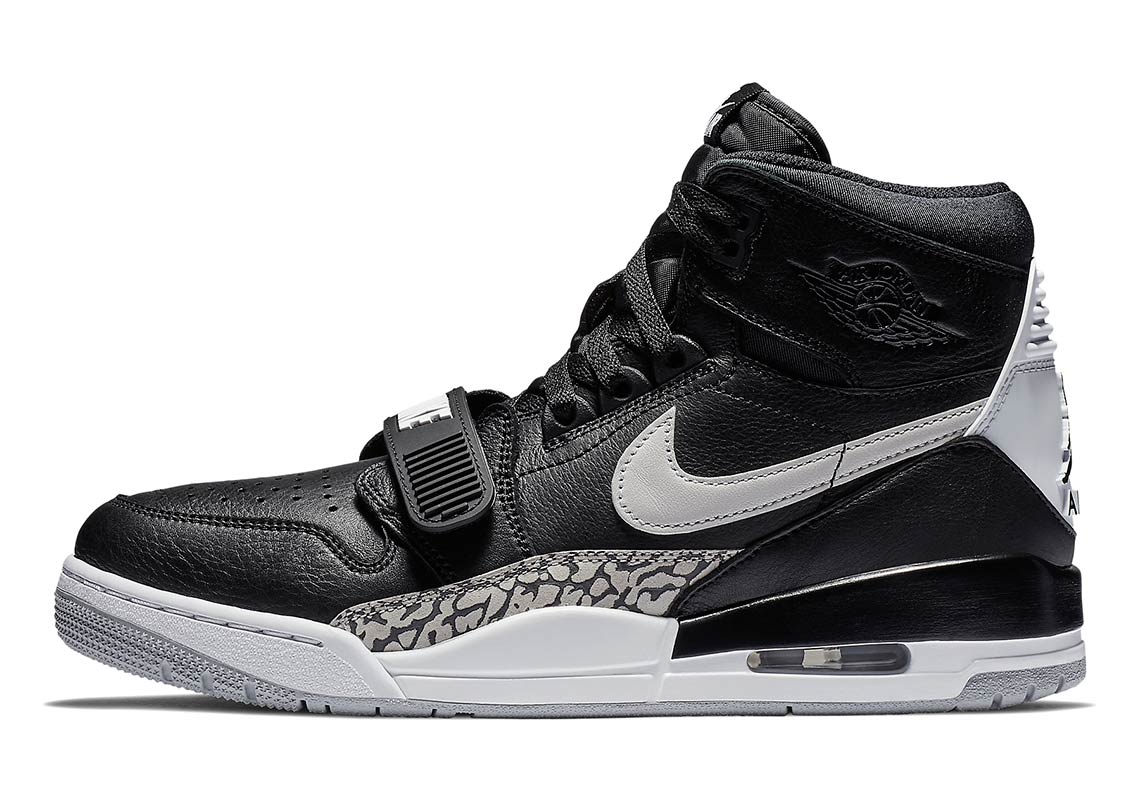 jordan legacy 312 high black