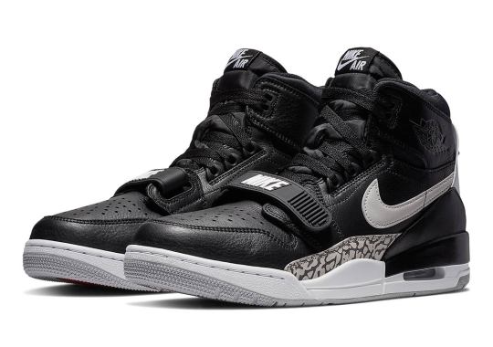 The Jordan Legacy 312 “Black Cement” Is Available Now
