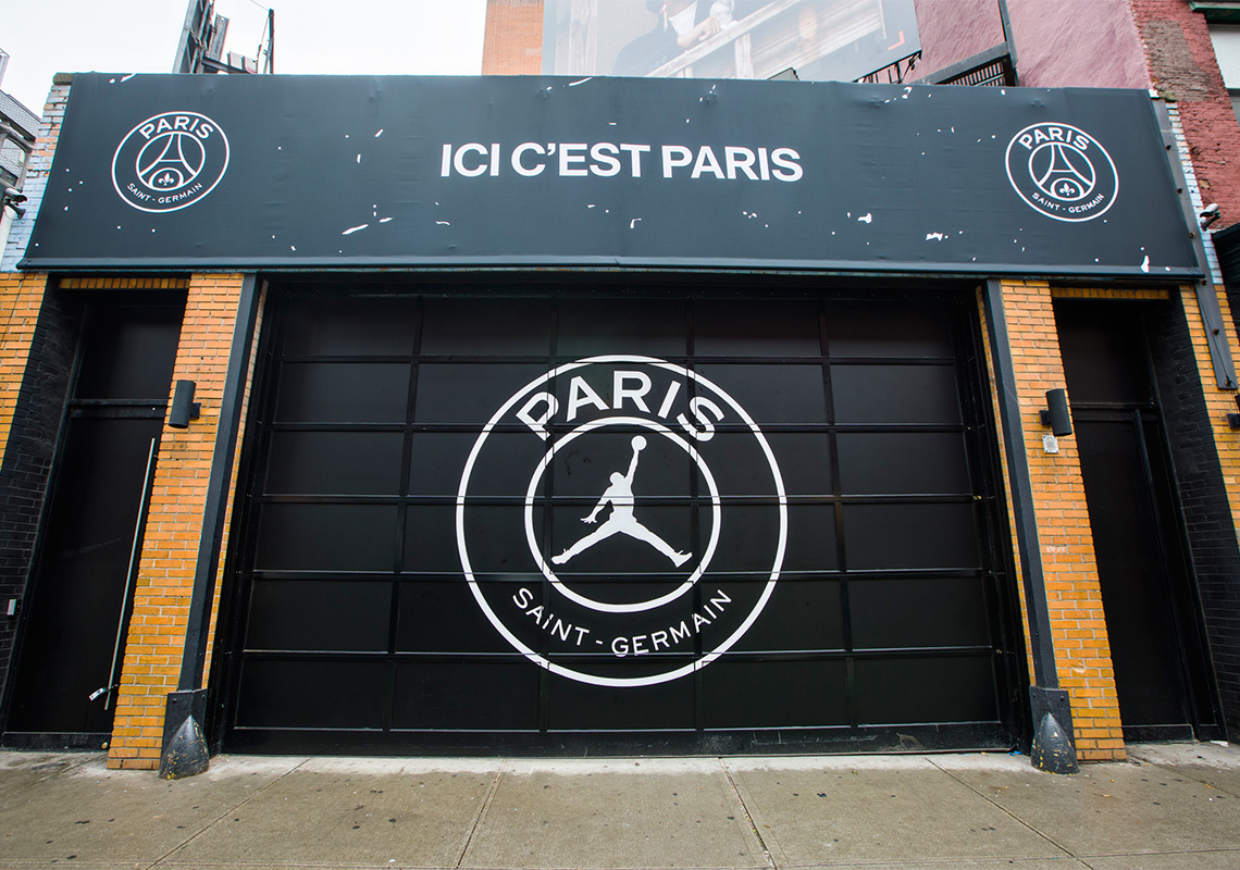 Jordan Paris Saint-Germain Pop-Up Opens At 45 Grand In NYC