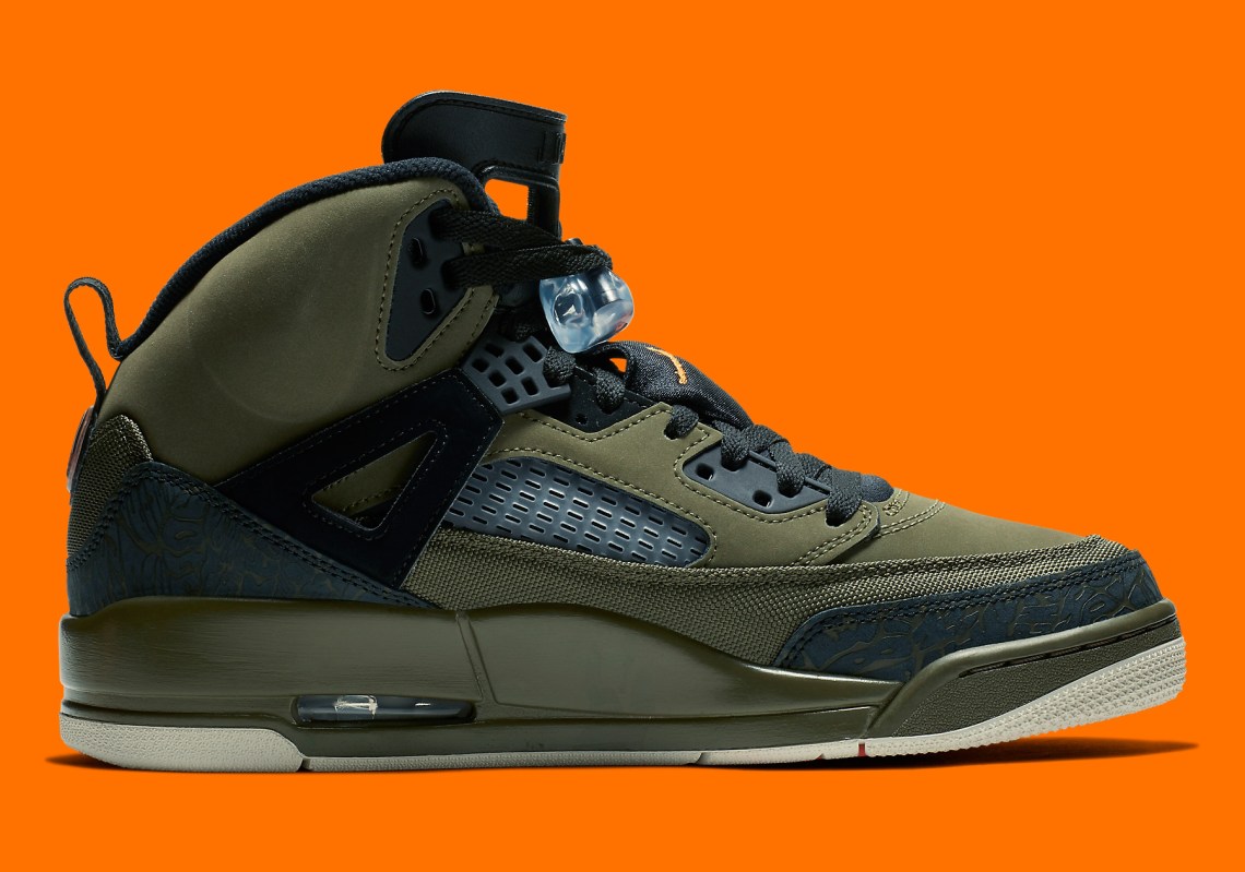 Jordan Spizike 315371-300 Olive Orange | SneakerNews.com