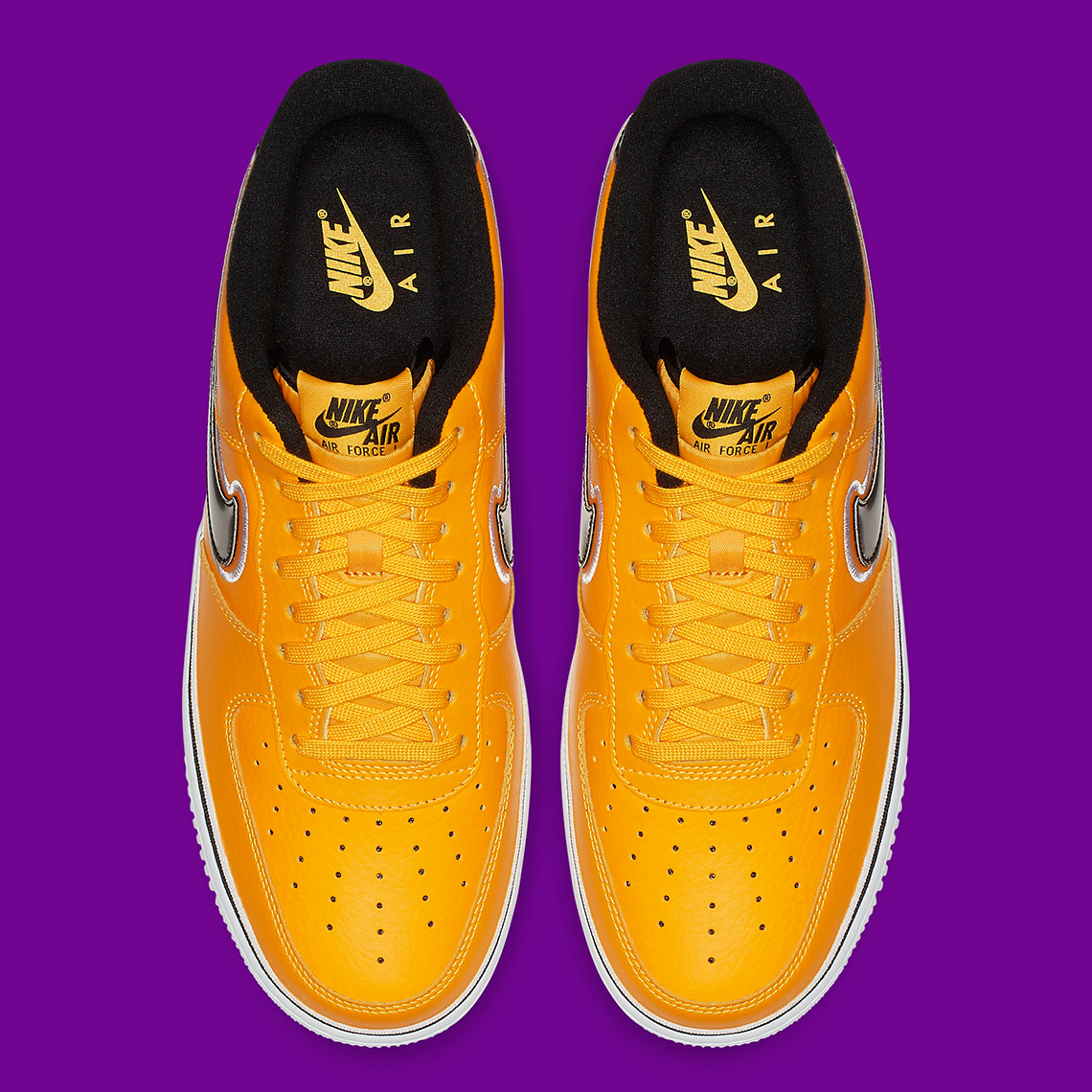 Nike Air Force 1 Low Lakers BV1168-700 Release Info | SneakerNews.com