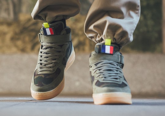 Nike Brings Back The “Country Camo” Pack With This Air Force 1 Mid For France