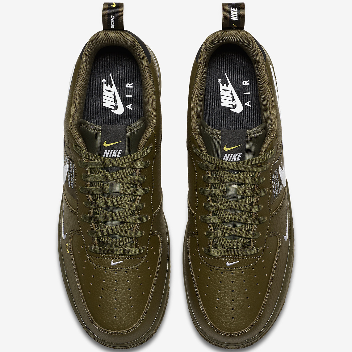 nike air force 1 utility olive canvas