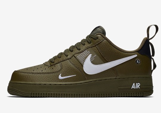Nike Air Force 1 Utility Is Arriving Soon In “Olive Canvas”
