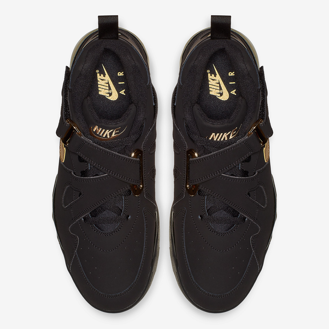Nike Air Force Max CB Black/Gold AJ7922-001 Release Info | SneakerNews.com