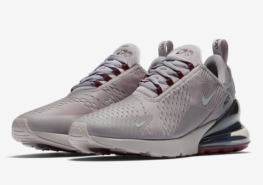 The Air Max 270 Adds Burgundy Crush For Fall