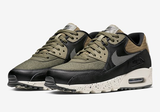 Nike Gets Premium With The Air Max 90 In Olive And Black
