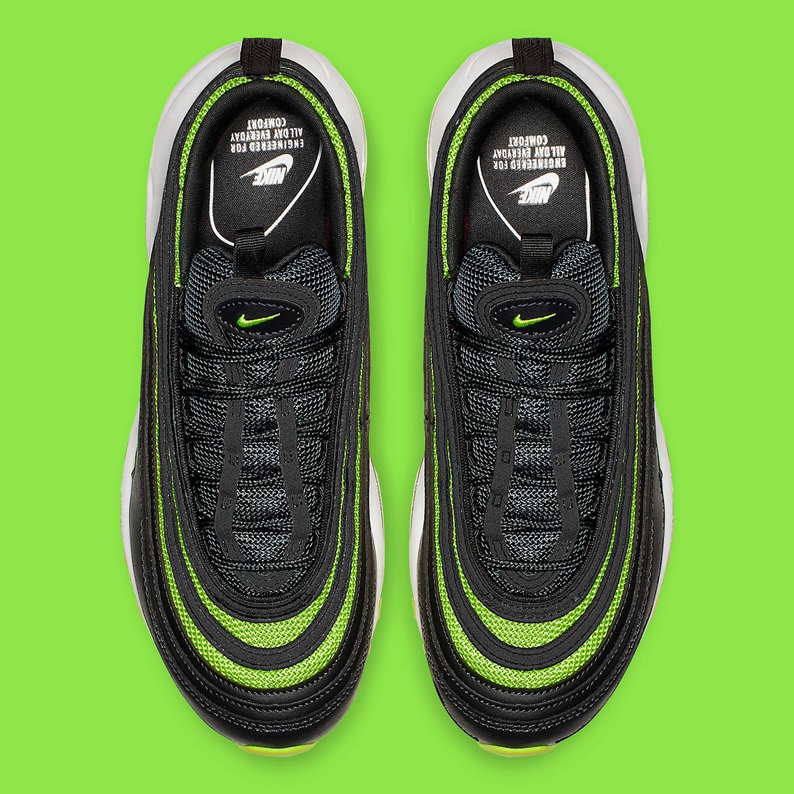 Nike Air Max 97 Black-Neon OG Japan — Kick Game