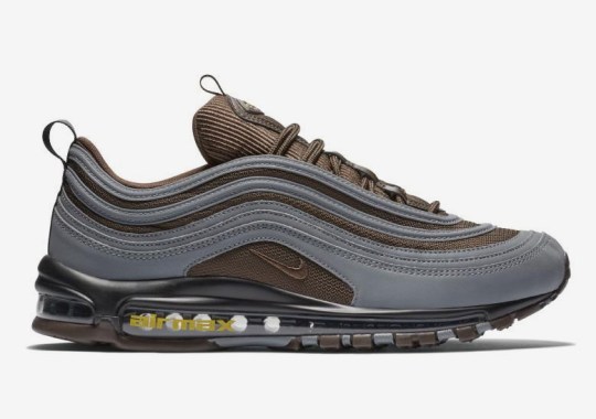 The Nike Air Max 97 Pairs Cool Grey And Baroque Brown For Upcoming Release