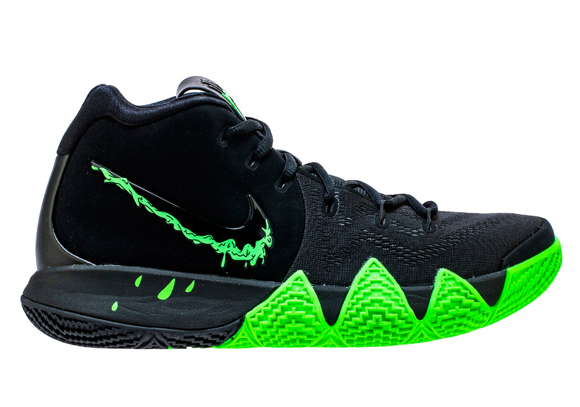 Nike Kyrie 4 Halloween Black Green 