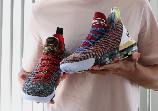 The Nike LeBron 16 “1 Thru 5” Combines The First Five Colorways