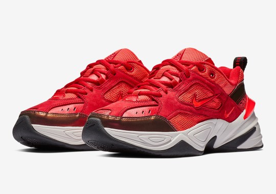 The Nike M2K Tekno “Red Suede” is Coming Soon