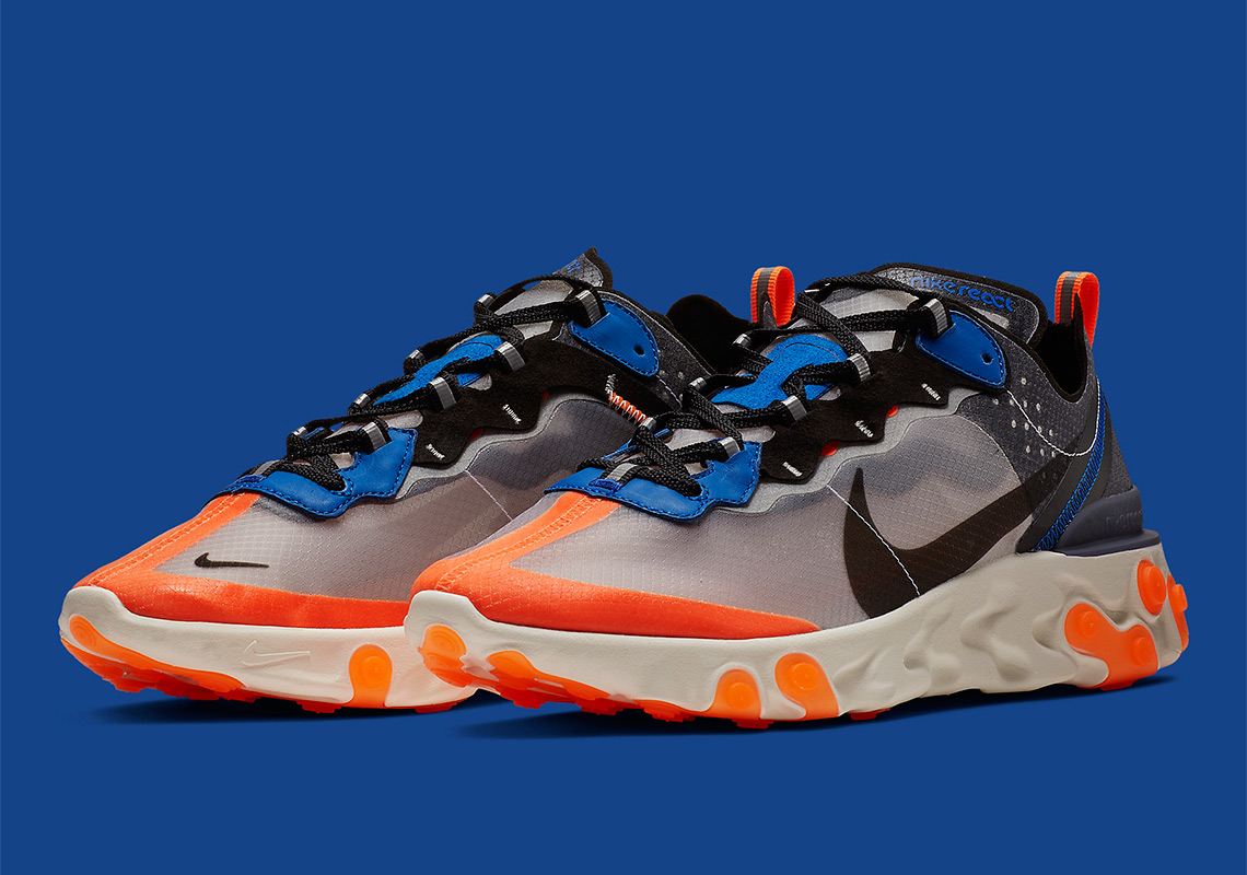 nike react element 87 blue orange