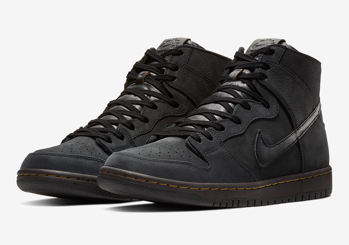 nike dunk high leather