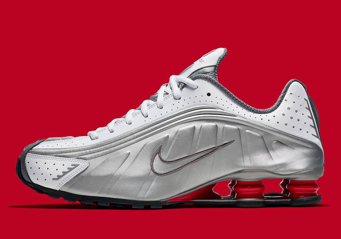 Nike Shox R4 White Red BV1111-100 Release Info | SneakerNews.com