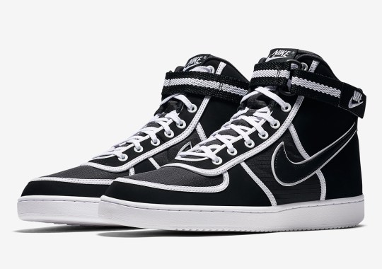 The Nike Vandal High Returns In A Black And White Colorway