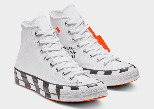 Detailed Look At The Off-White x Converse Chuck 70 For October