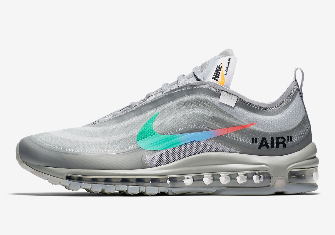 Official Images Of The Off-White x Nike Air Max 97 "Menta"