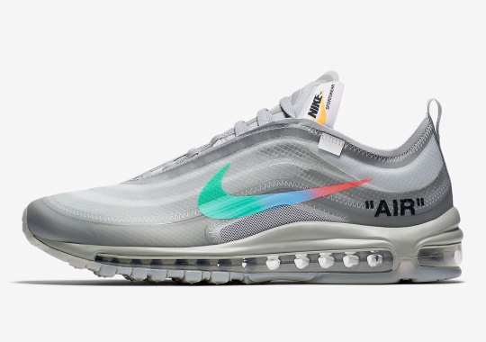 Official Images Of The Off-White x Nike Air Max 97 “Menta”