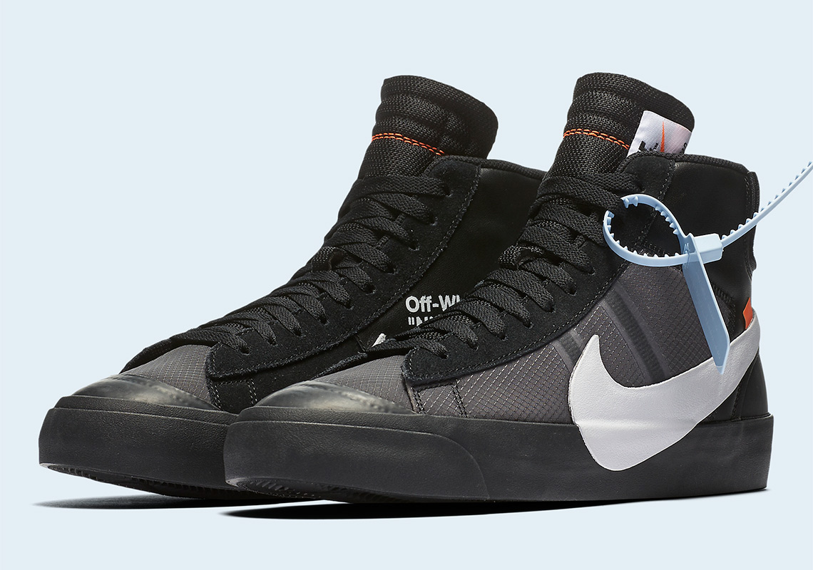 Off-White Nike Blazer Black Grim Reaper 