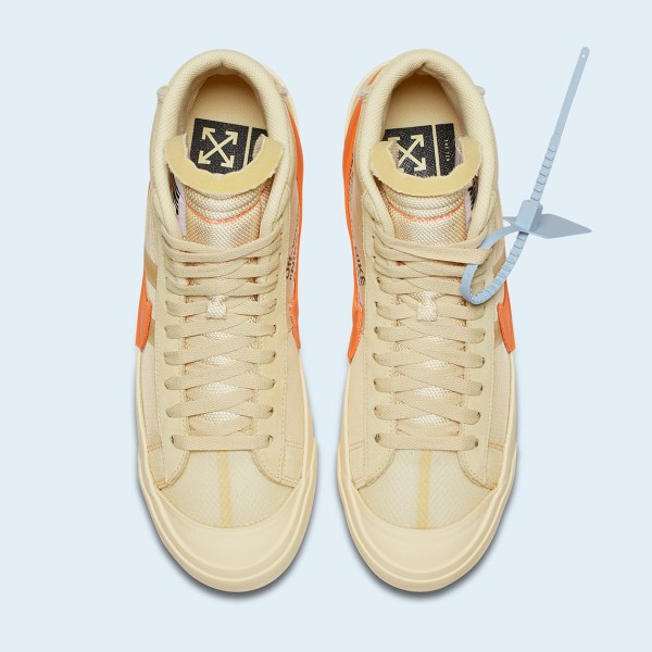 Off White Nike Blazer Orange All Hallows Eve Where To Buy | SneakerNews.com