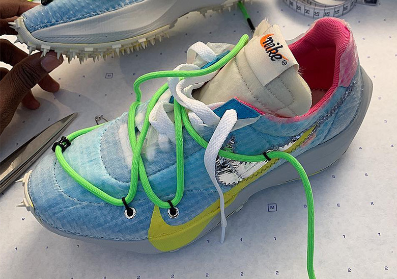 Virgil Abloh Reveals A New Off-White x Nike Shoe At Paris Fashion Week