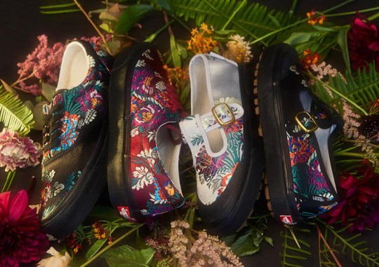 Opening Ceremony Teams Up With Vans For Satin Floral Collection