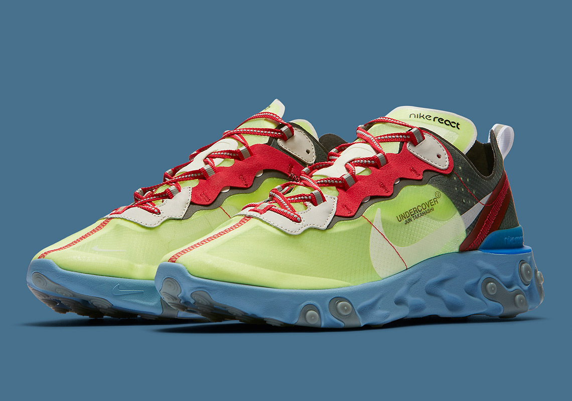 nike react element 87 undercover colorways