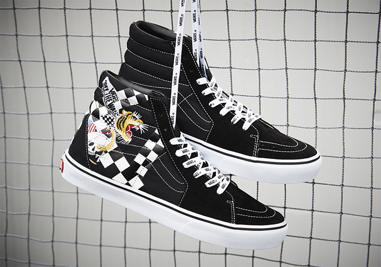 Vans Is Dropping An Epic Embroidery Pack With Skulls, Snakes, And Tigers