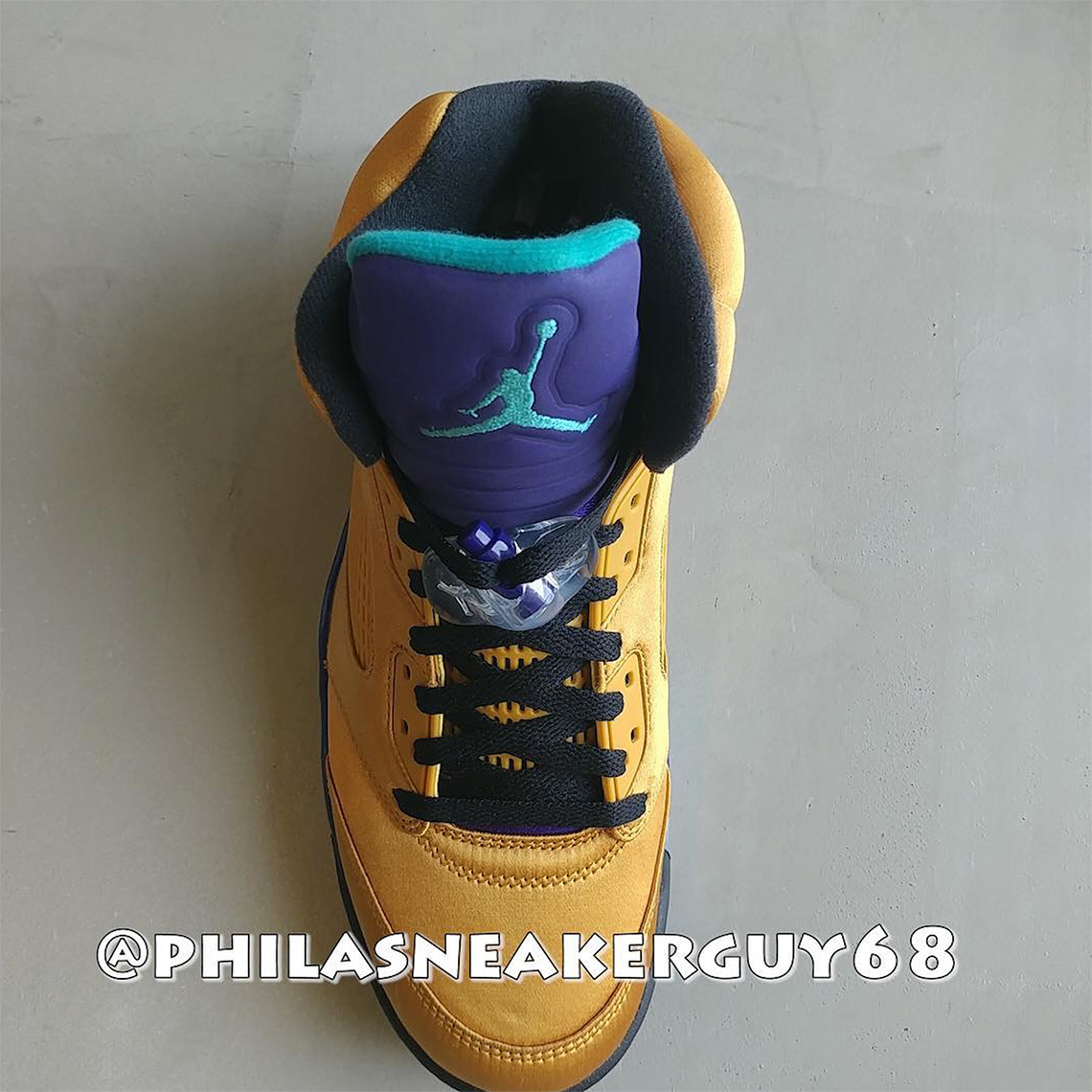 Jordan 5 store fresh prince gold