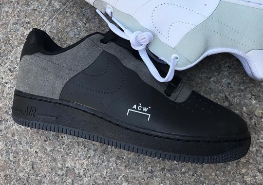 A-COLD-WALL And Nike Are Releasing An Air Force 1 In Black