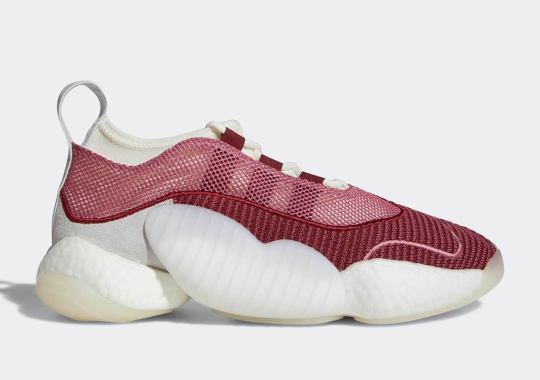 The adidas Crazy BYW LVL 2 Is Coming In Red And White