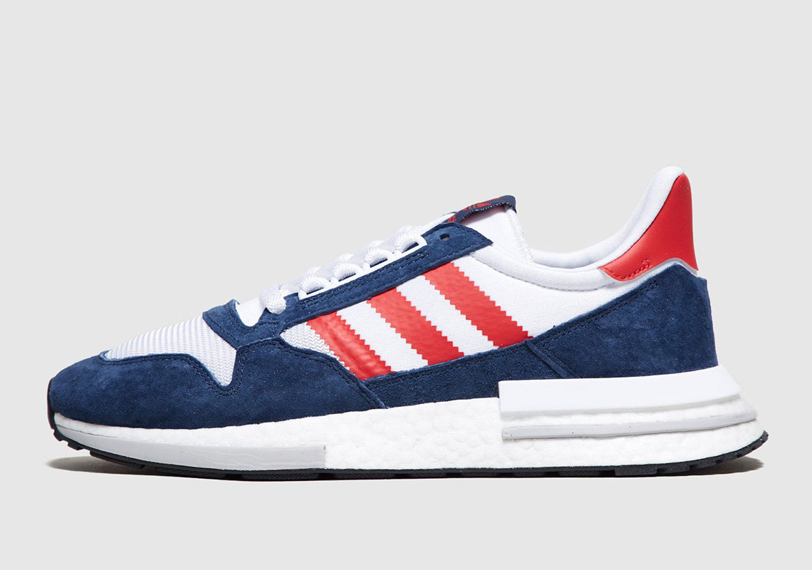 adidas ZX 500 RM Navy Red | SneakerNews.com