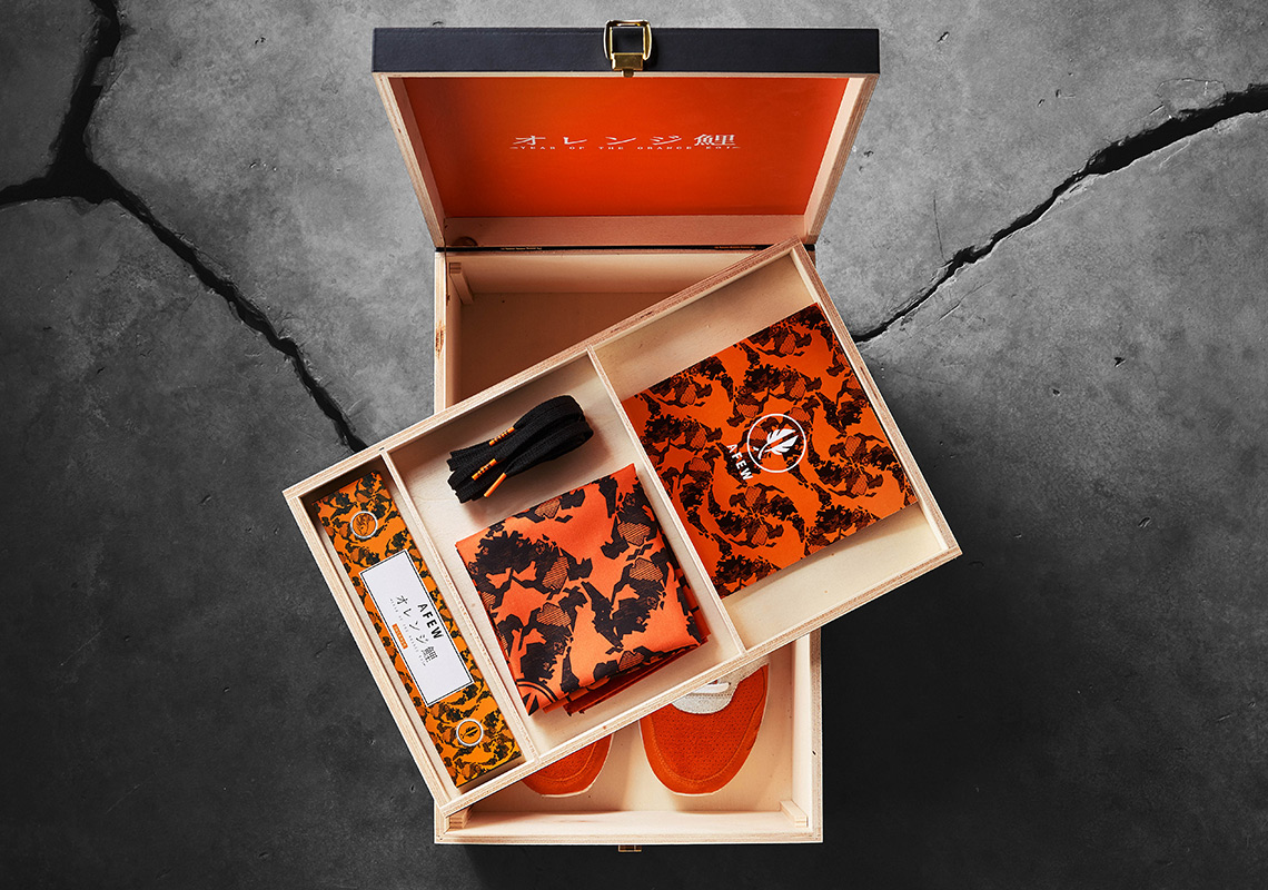 afew BEAMS ASICS Tiger Gel Lyte III Orange Koi Release Info |  SneakerNews.com