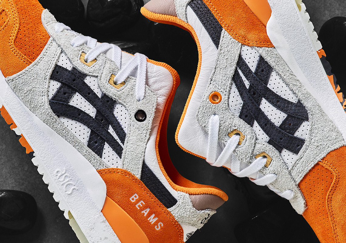 Afew Beams Asics Gel Lyte 3 Orange Koi Release Info 5