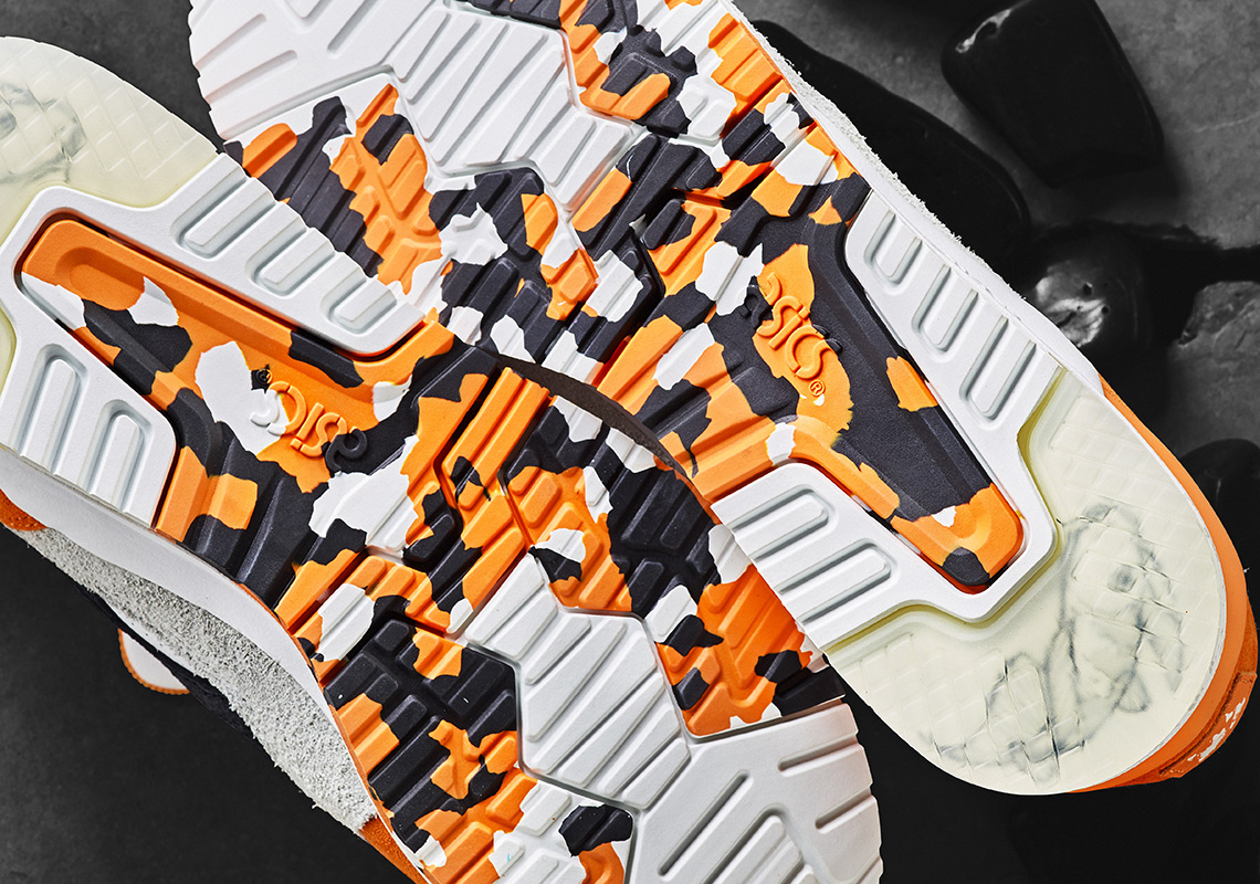 afew BEAMS ASICS Tiger Gel Lyte III Orange Koi Release Info