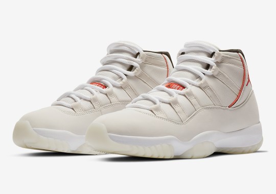 The Air Jordan 11 “Platinum Tint” Releases On October 27th